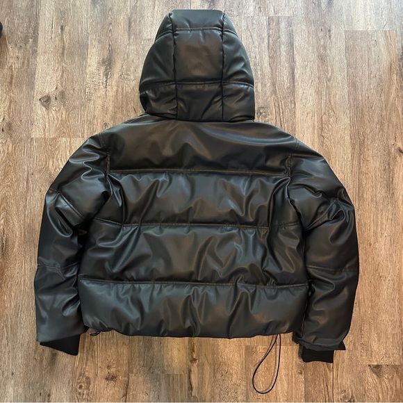 Zara Black Puffer Jacket - Picture 4 of 4